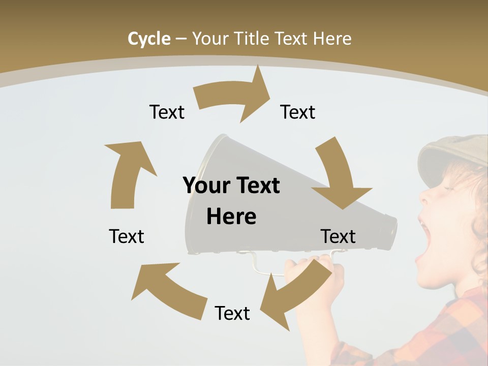 Trumpet Creative Outdoor PowerPoint Template