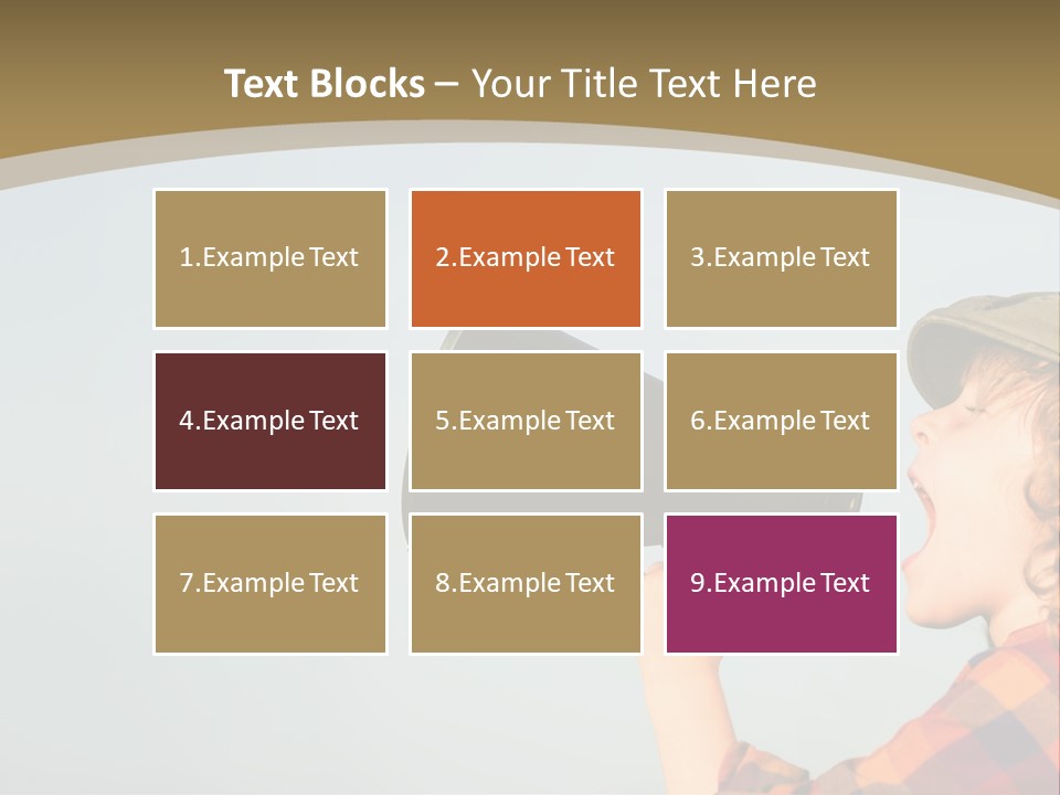 Trumpet Creative Outdoor PowerPoint Template