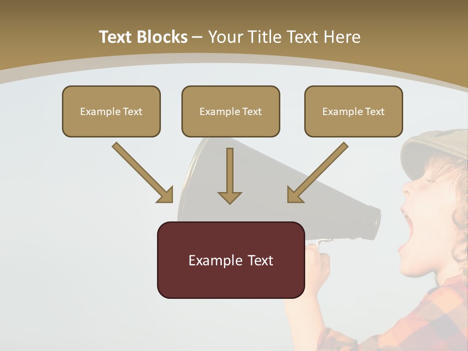 Trumpet Creative Outdoor PowerPoint Template