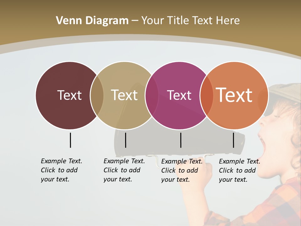 Trumpet Creative Outdoor PowerPoint Template