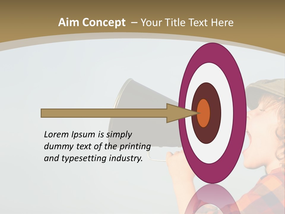 Trumpet Creative Outdoor PowerPoint Template