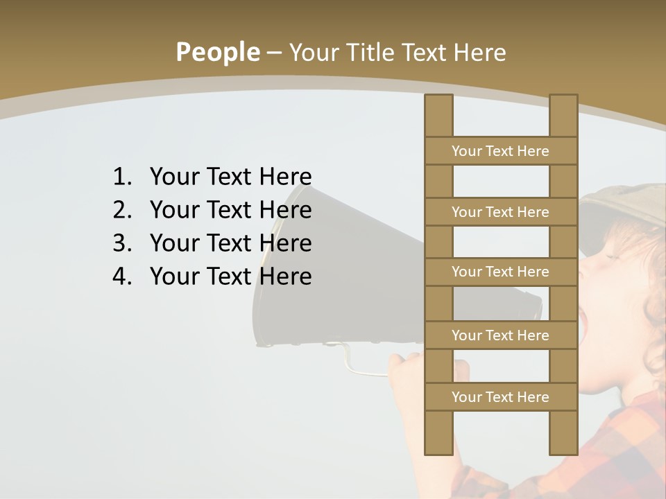 Trumpet Creative Outdoor PowerPoint Template