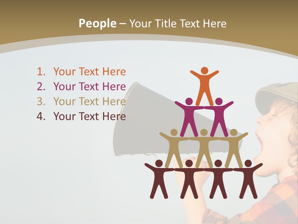 Trumpet Creative Outdoor PowerPoint Template