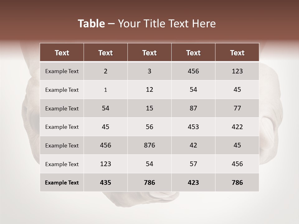 Figure Together Favorite PowerPoint Template