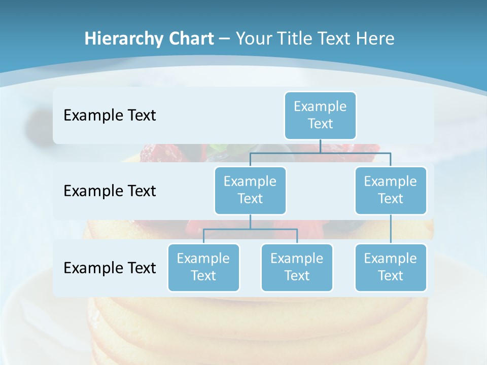 Colour Blue Strawberry PowerPoint Template
