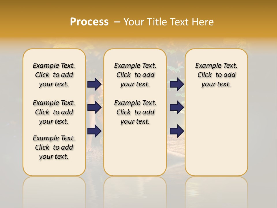 Laguna Wooden Clambering Plant PowerPoint Template