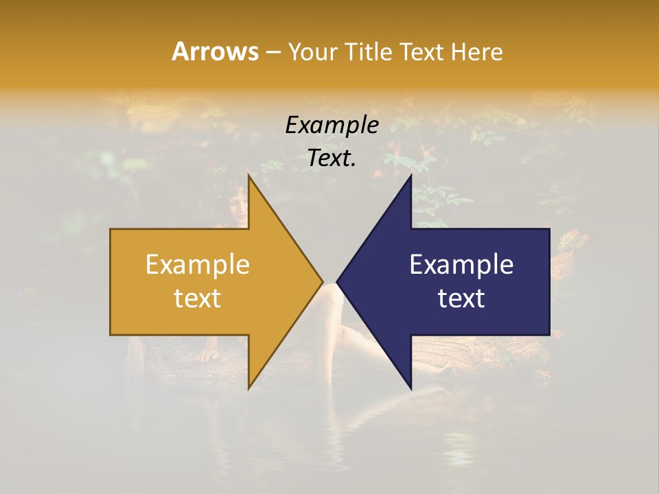 Laguna Wooden Clambering Plant PowerPoint Template