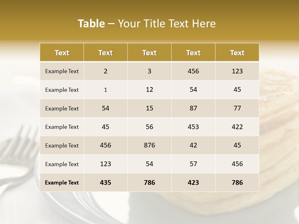 Tempting Condiment Yummy PowerPoint Template