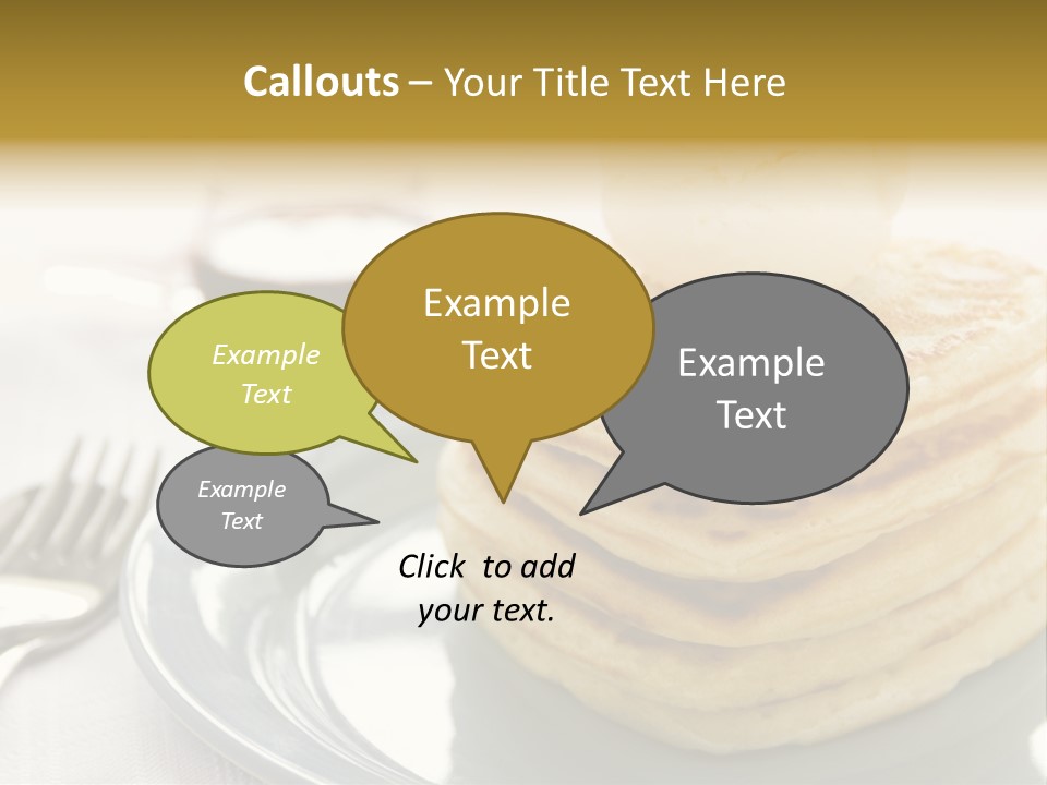 Tempting Condiment Yummy PowerPoint Template