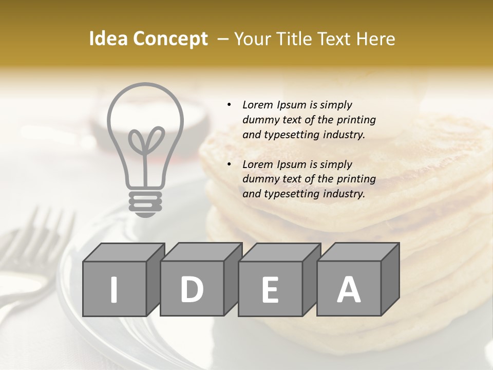 Tempting Condiment Yummy PowerPoint Template