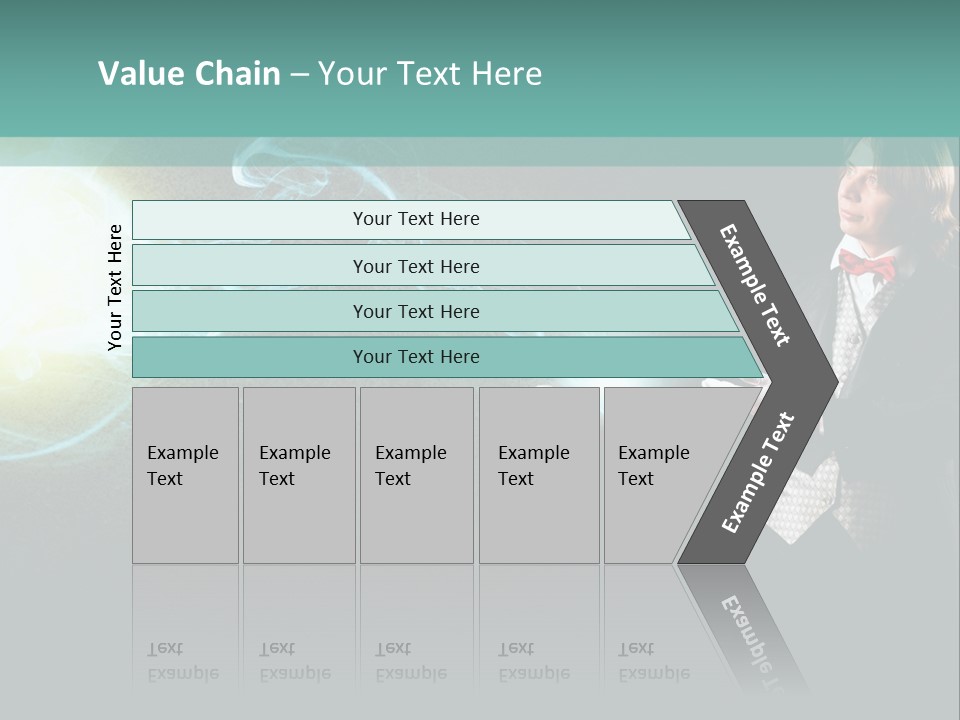 Attention Hat Man PowerPoint Template