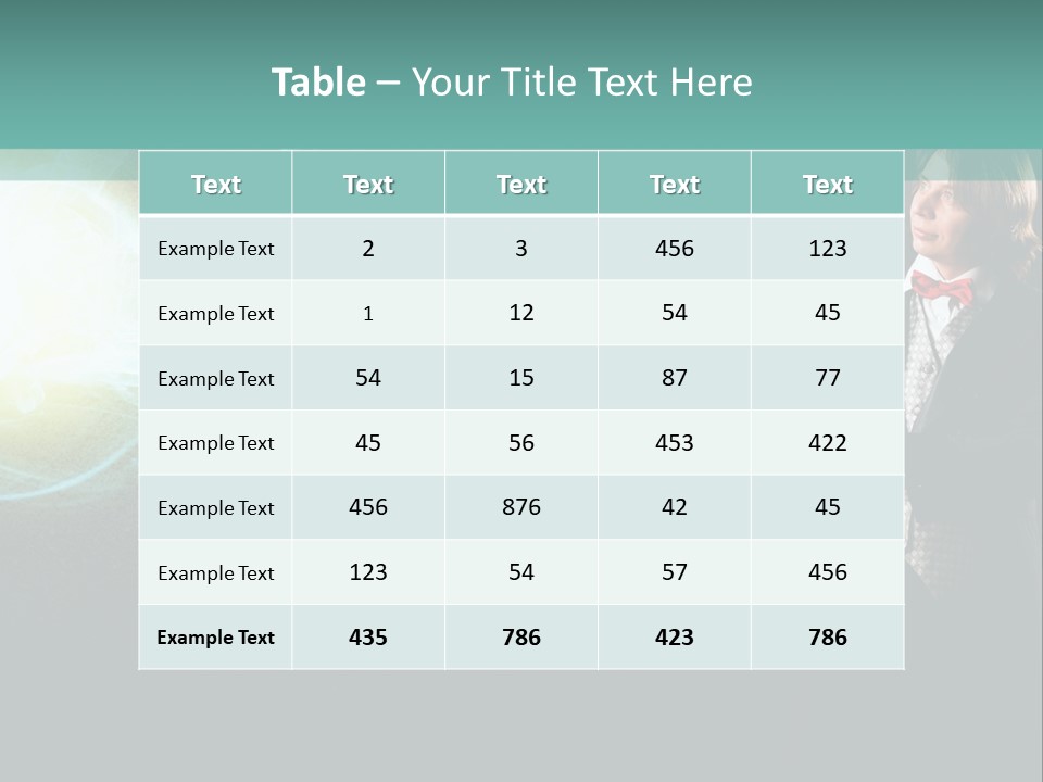 Attention Hat Man PowerPoint Template
