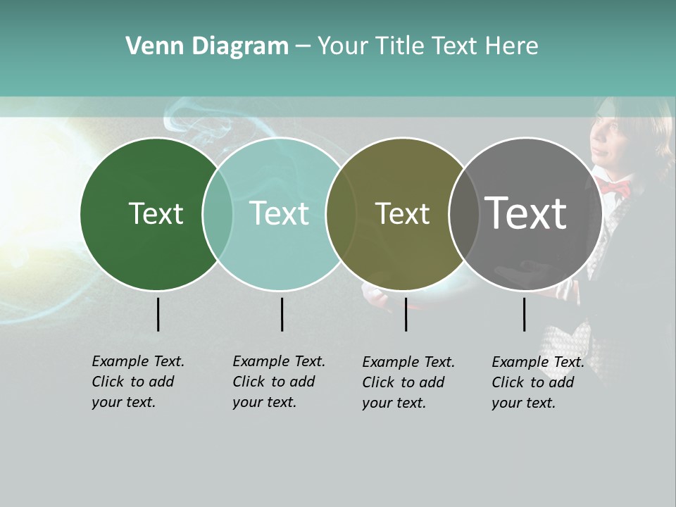 Attention Hat Man PowerPoint Template