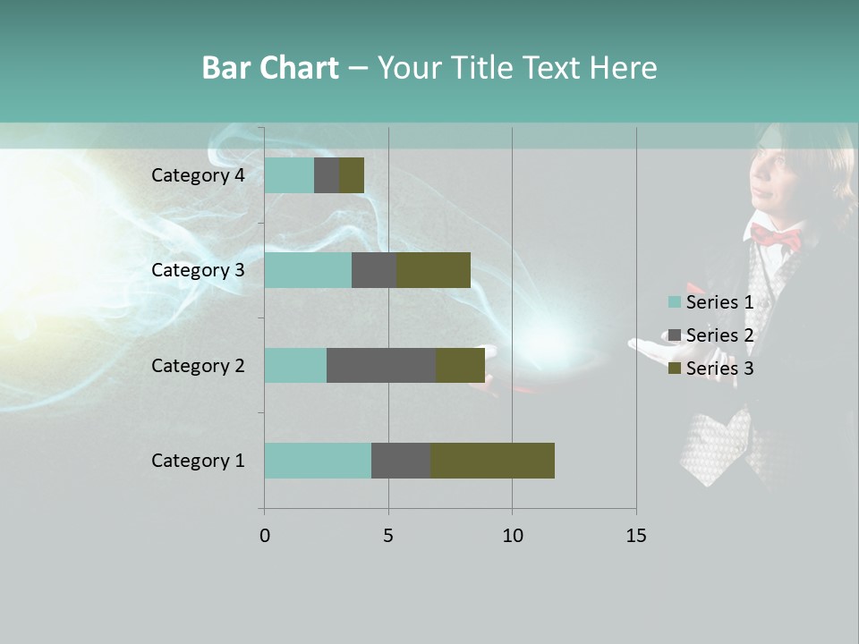 Attention Hat Man PowerPoint Template