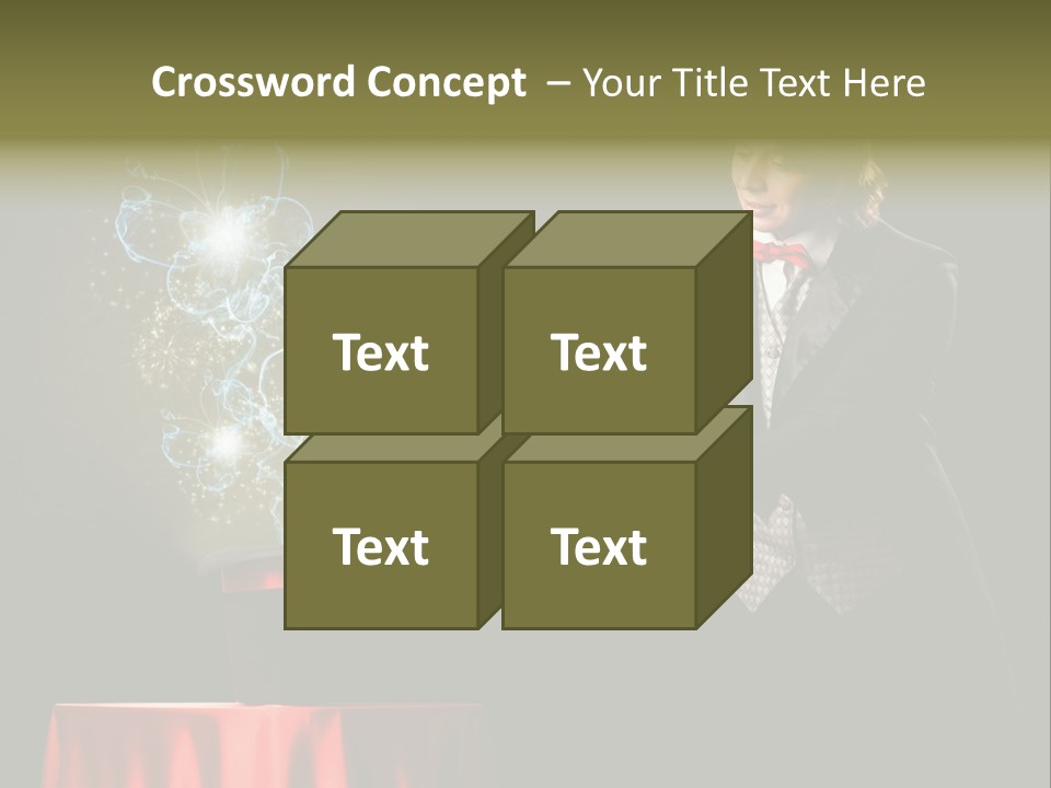 Arc Masculine Hold PowerPoint Template