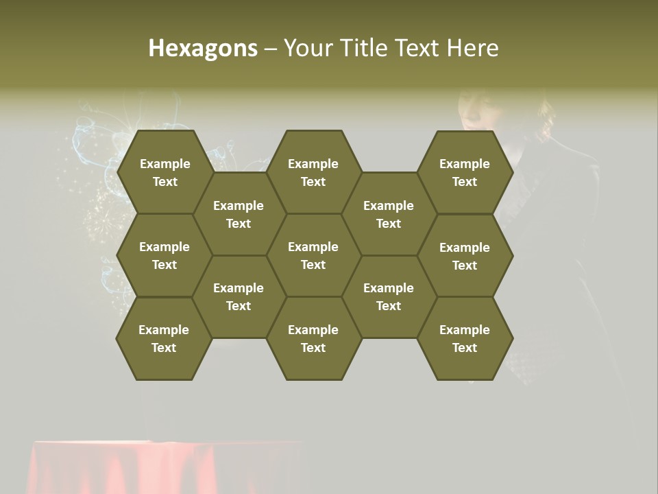 Arc Masculine Hold PowerPoint Template