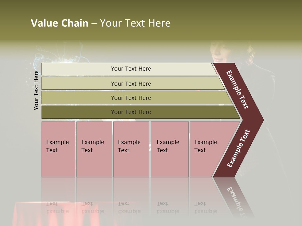 Arc Masculine Hold PowerPoint Template