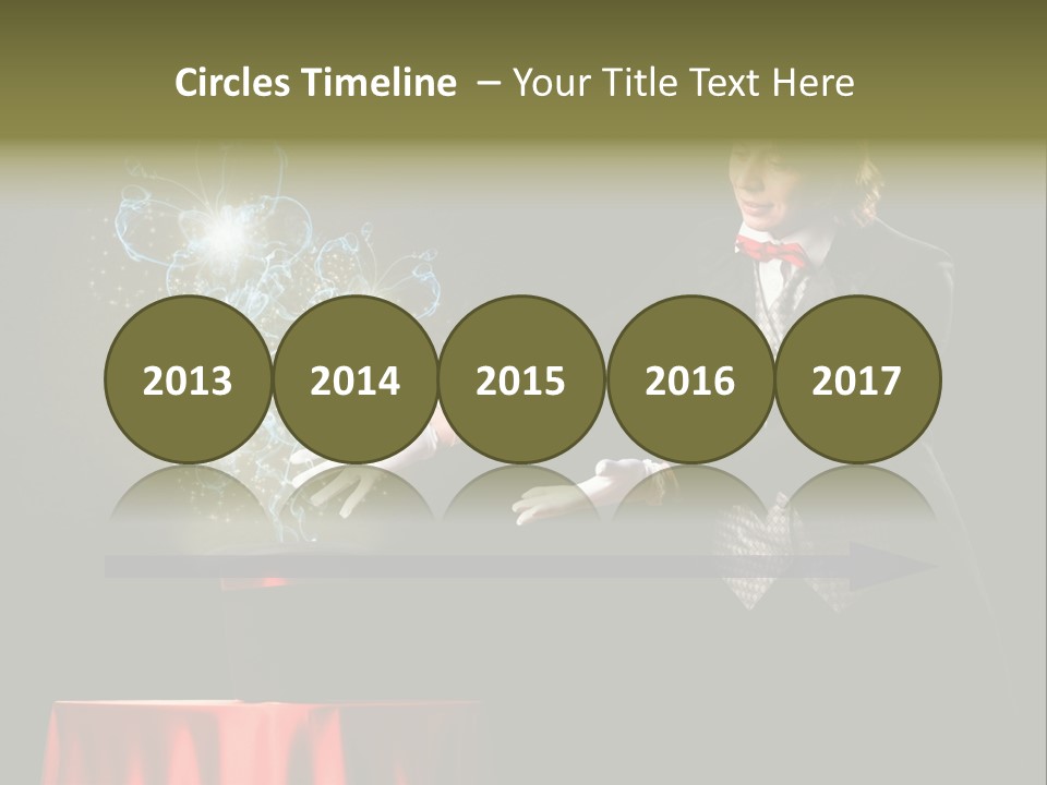 Arc Masculine Hold PowerPoint Template