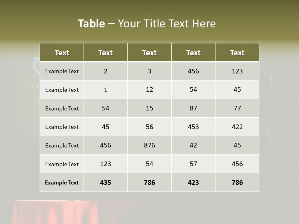 Arc Masculine Hold PowerPoint Template