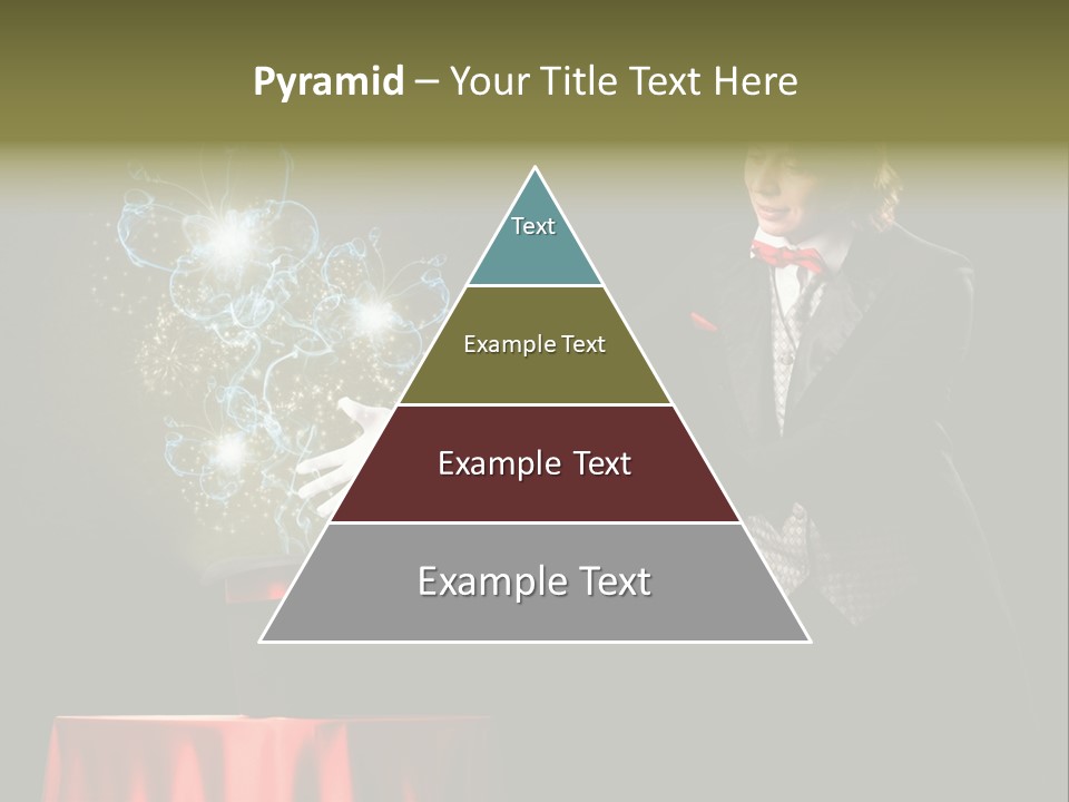 Arc Masculine Hold PowerPoint Template