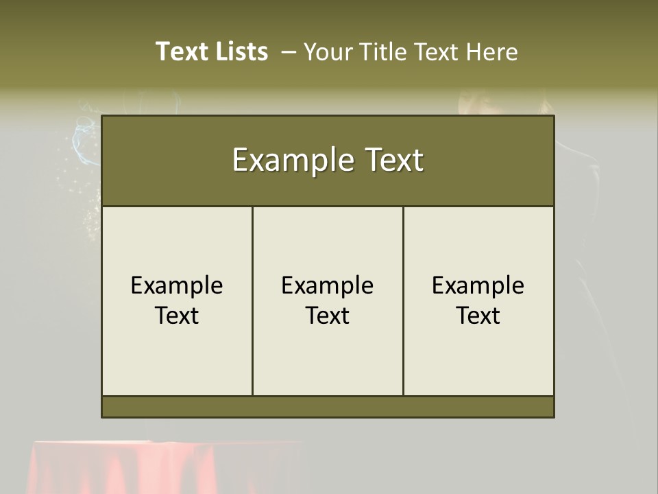 Arc Masculine Hold PowerPoint Template