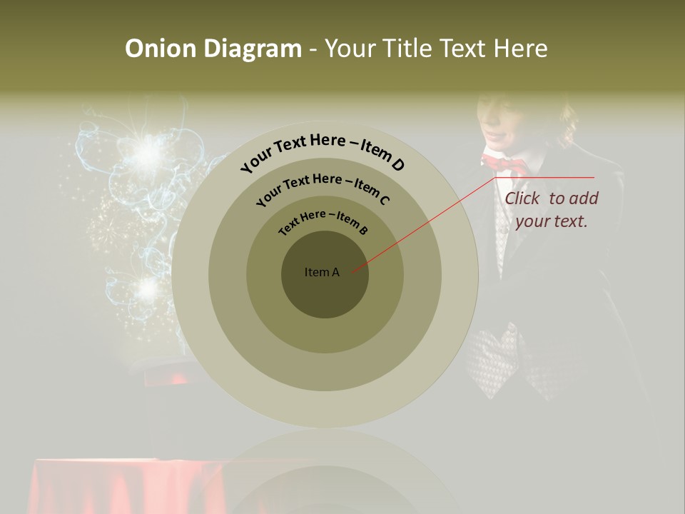 Arc Masculine Hold PowerPoint Template