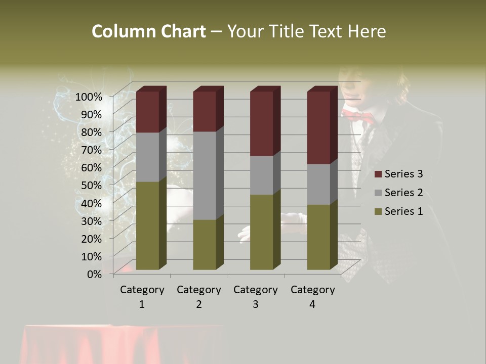 Arc Masculine Hold PowerPoint Template