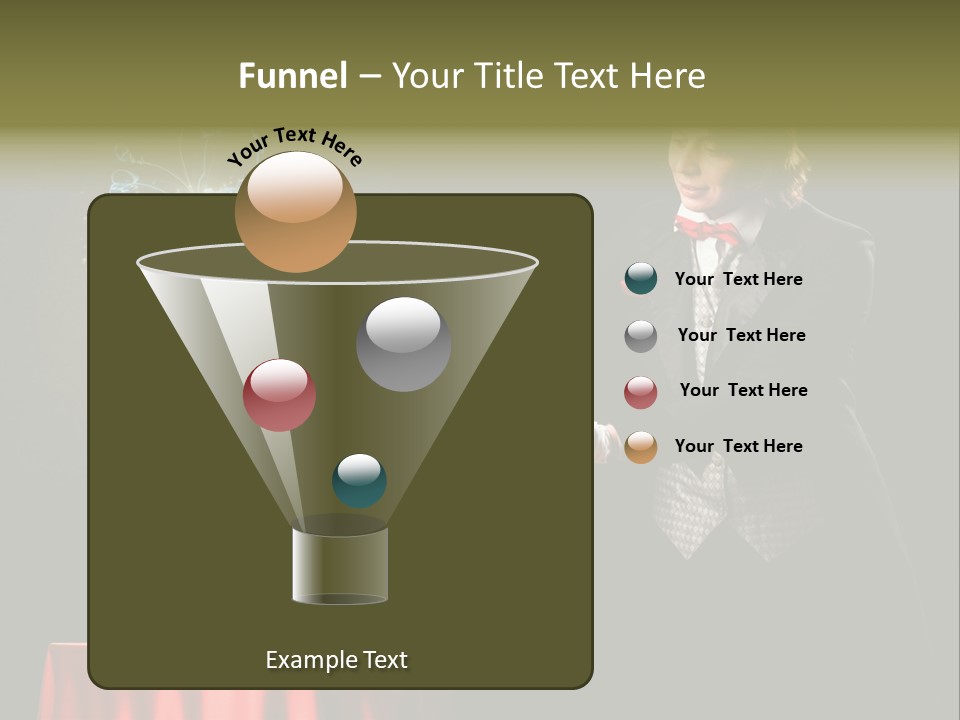 Arc Masculine Hold PowerPoint Template