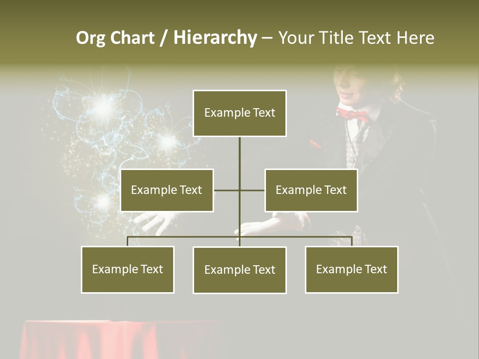 Arc Masculine Hold PowerPoint Template