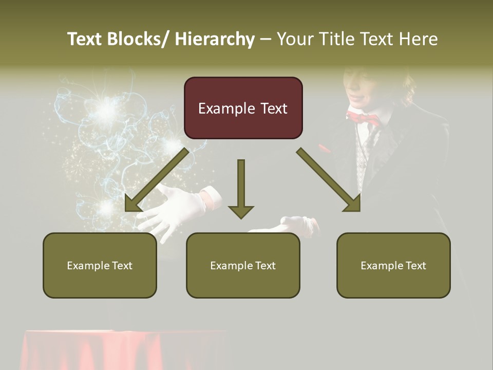 Arc Masculine Hold PowerPoint Template