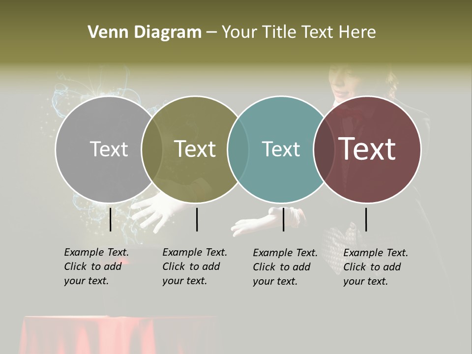 Arc Masculine Hold PowerPoint Template
