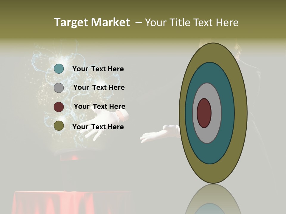 Arc Masculine Hold PowerPoint Template