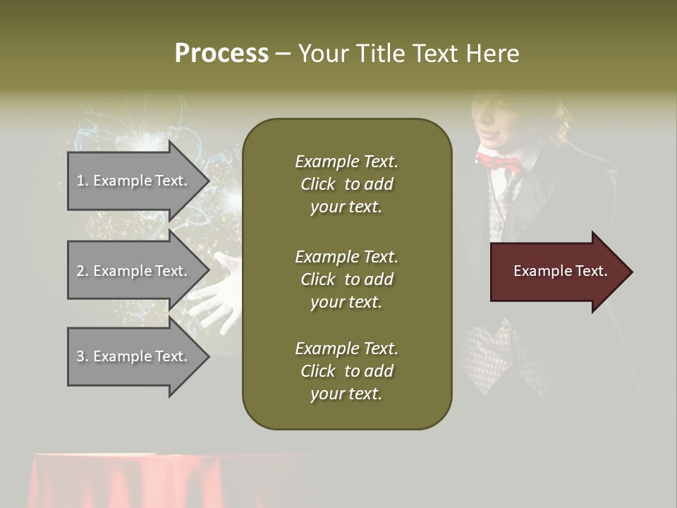Arc Masculine Hold PowerPoint Template