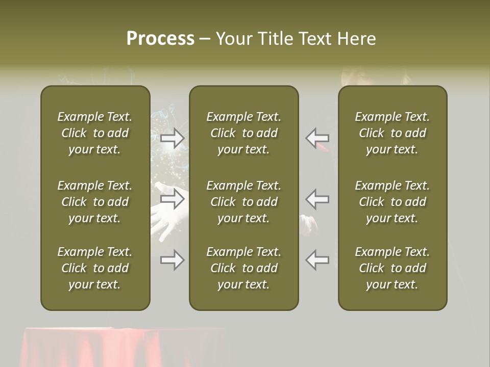 Arc Masculine Hold PowerPoint Template