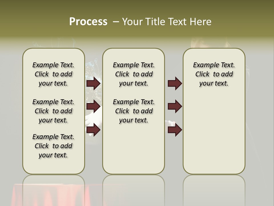 Arc Masculine Hold PowerPoint Template
