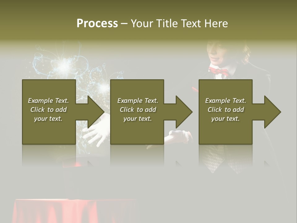 Arc Masculine Hold PowerPoint Template