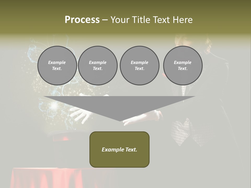 Arc Masculine Hold PowerPoint Template