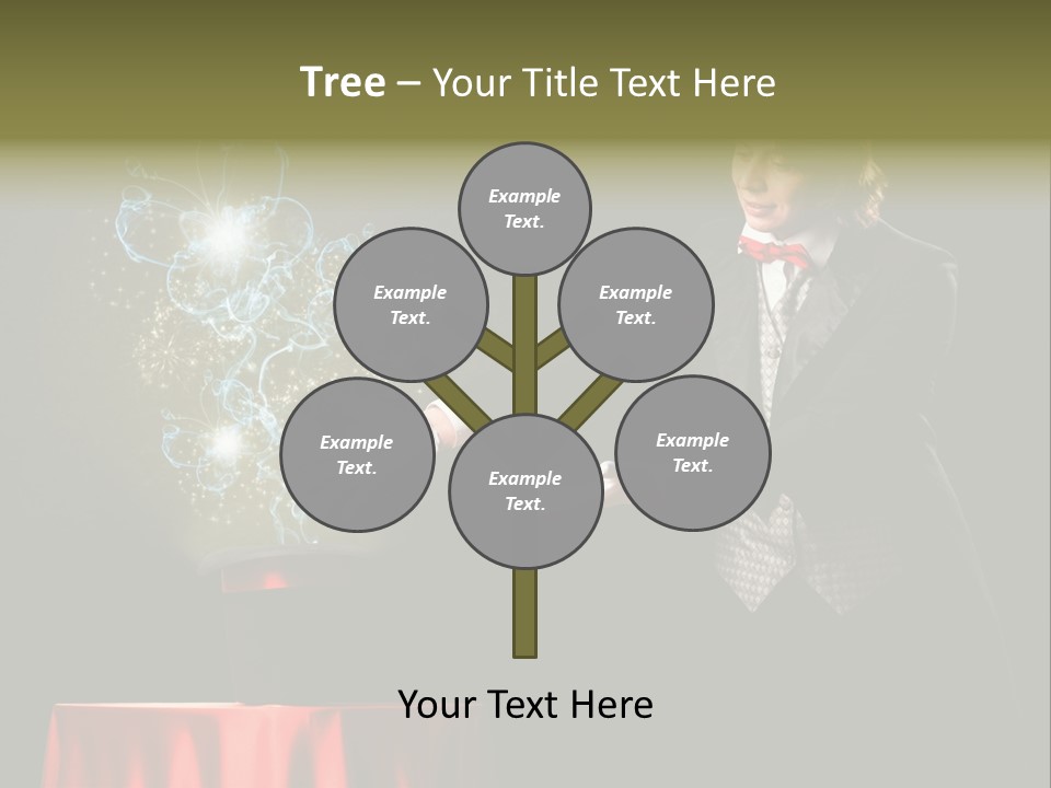 Arc Masculine Hold PowerPoint Template