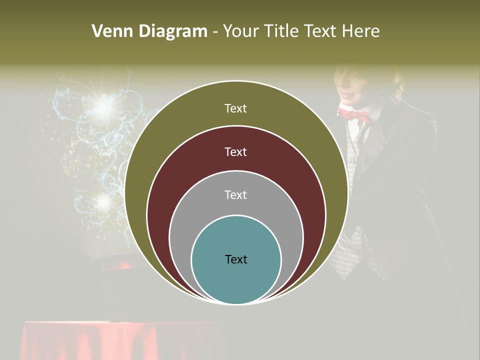 Arc Masculine Hold PowerPoint Template