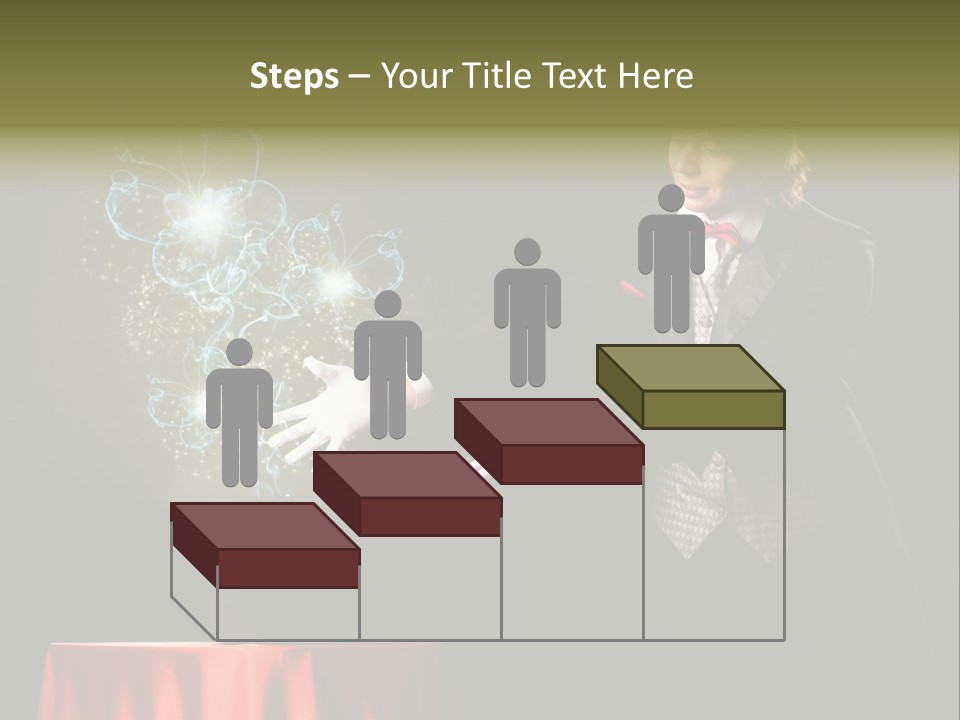 Arc Masculine Hold PowerPoint Template