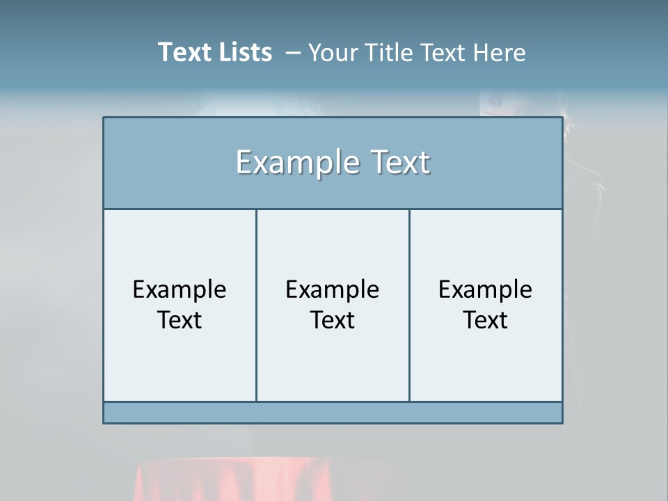 Masculine Power Magician PowerPoint Template