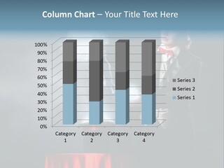 Masculine Power Magician PowerPoint Template