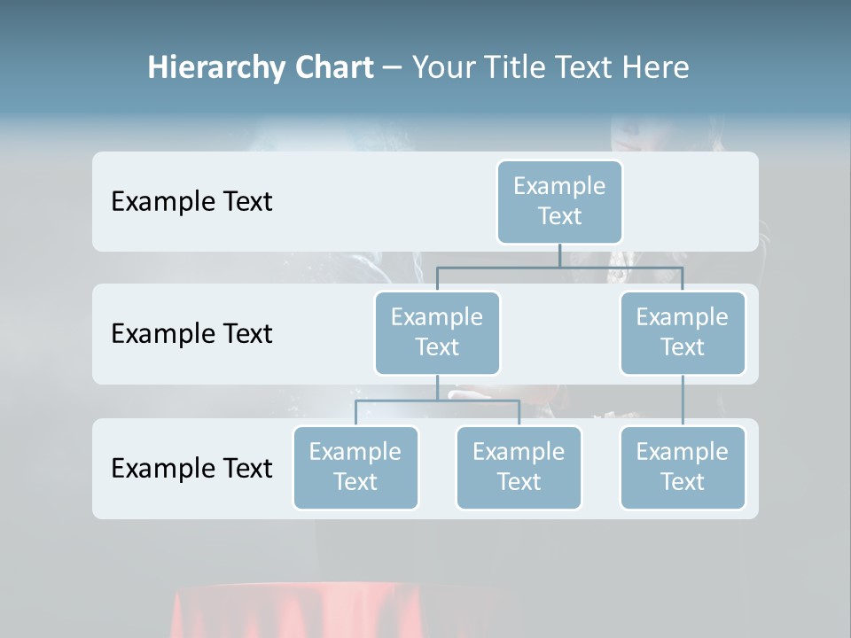 Masculine Power Magician PowerPoint Template