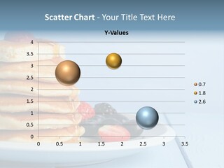 Piled Column Pancakes PowerPoint Template