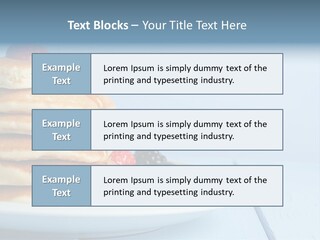 Piled Column Pancakes PowerPoint Template