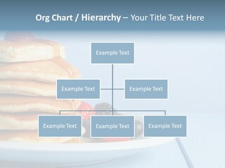 Piled Column Pancakes PowerPoint Template