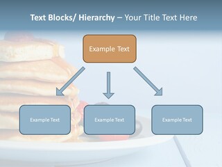 Piled Column Pancakes PowerPoint Template