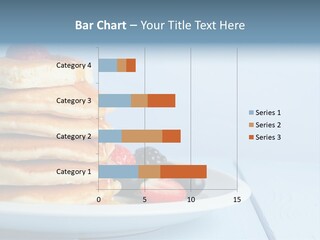 Piled Column Pancakes PowerPoint Template