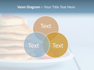 Piled Column Pancakes PowerPoint Template