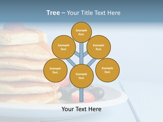Piled Column Pancakes PowerPoint Template